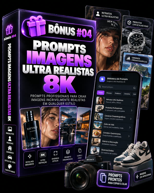 Prompts Imagens Ultra Realistas 8K